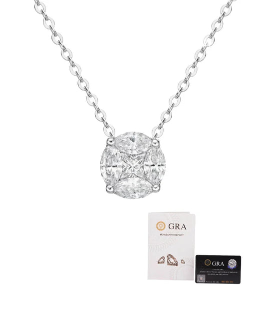 Pingente Invisibol de 10 mm em prata 925 com banho de rodium.