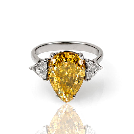 Anel Fancy Yellow