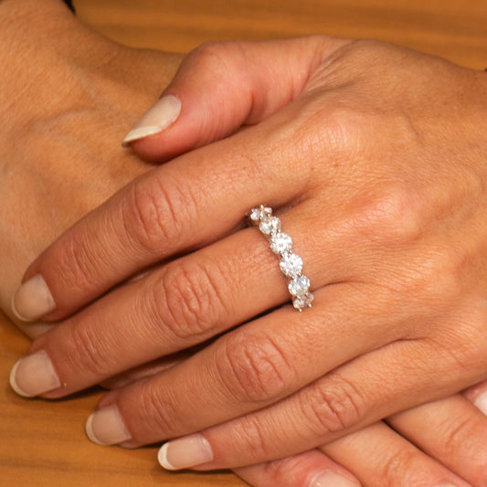 Meia Aliança de 50 pontos cada pedra