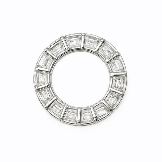 Aliança de 1 quilate cada pedras